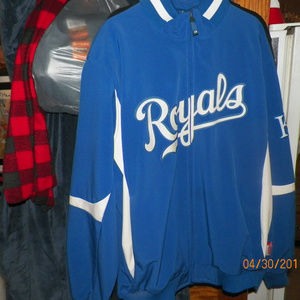 Kansas City Royals Majestic Therma Base Zip Jacket